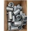 Image 4 : ot of  3/4-Inch EMT Set Screw Couplings, Metal Construction