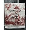 Image 4 : Christmas Print King Size Duvet Cover Set with Pillow Shams,