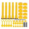 Image 1 : Lot of Gas Can Spout Replacement Set with Spout Cover and Base Caps