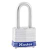 Image 1 : Master Lock 3DLF Padlock with Keys, 1-1/2 in (38 mm) Width