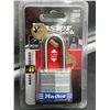 Image 2 : Master Lock 3DLF Padlock with Keys, 1-1/2 in (38 mm) Width