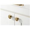 Image 1 : Khtumeware 10 Pack 1-1/4 inch Brushed Brass Cabinet Knobs – Brushed Gold