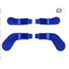 Image 1 : EXtremeRate 4 pcs Metallic Blue Stainless Steel Controller Paddles