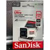 Image 1 : SanDisk Ultra MicroSDXC UHS-I Card 256GB with Adapter