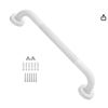 Image 1 : White Wall-Mounted Grab Bar