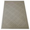 Image 1 : SlipToGrip Universal Door Mat – Plaid Design Size 35” x 23” – An