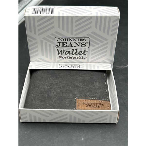 Johnnies Jeans Wallet with Multiple Card Slots and ID Window