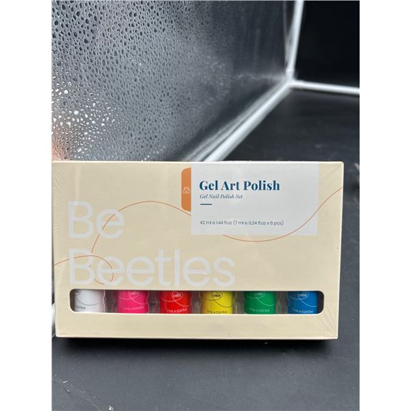 Beetles Gel Art Polish Set 42 mL (7 mL x 6 Colors) Nail Polish