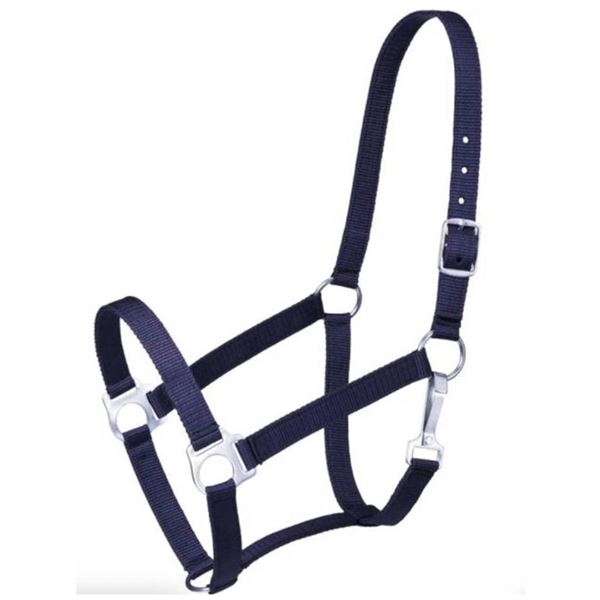 Nylon Halter NH3209 Navy F Size Full Equestrian Gear