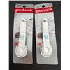 Image 2 : Lot of 2 GoodCook Everyday Measuring Spoon Set – 4 piece