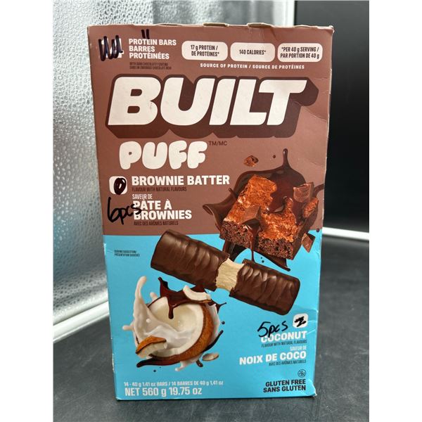 Built Protein Bars – Brownie Batter Flavor – 560g Total – Gluten Free