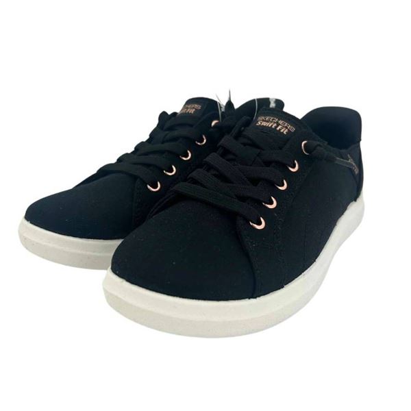 Skechers Sport Swift Fit Black Memory Foam Shoes – Size 9