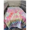 Image 2 : Kawaii Cute Rainbow Unicorn Comforter Set – DOUBLE SIZE