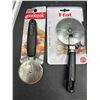 Image 2 : Goodcook Pizza Cutter, T-Fal Pizza Cutter, and Zyliss Apple Corer Lot