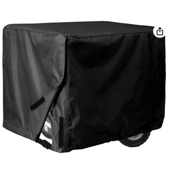 Porch Shield Universal Generator Cover, Size XL, 38 Inches, Black
