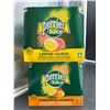 Image 1 : Lot of Perrier & Juice Lemon & Guava and Pineapple & Mango Sparkling Beverage, 12-Pack (330mL Each)