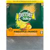 Image 3 : Lot of Perrier & Juice Lemon & Guava and Pineapple & Mango Sparkling Beverage, 12-Pack (330mL Each)
