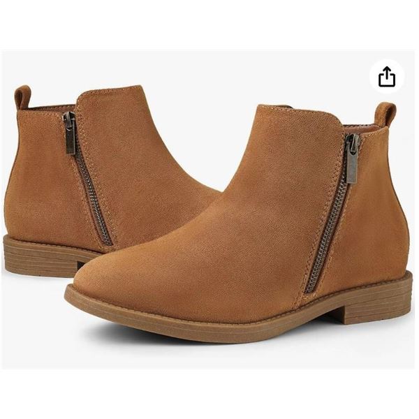 Harvest Land Womens Chelsea Boots Ladies Ankle Boots Zip-up Shoes