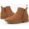 Image 1 : Harvest Land Womens Chelsea Boots Ladies Ankle Boots Zip-up Shoes