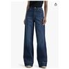Image 1 : Lee Womens Legendary High Rise Trouser Jeans Size 14 Long Denim Jeans