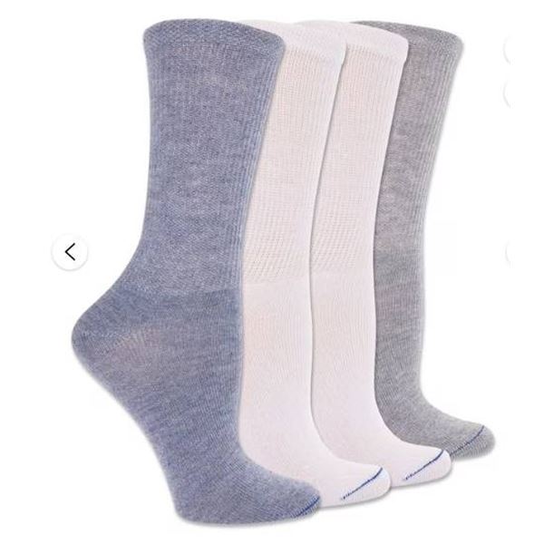 Dr. Scholl’s Women’s Diabetic Circulatory Socks Size 4-10, 4 Pairs