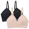 Image 1 : DKNY 2-Pack Seamless Bra with Convertible Straps, Size L/G
