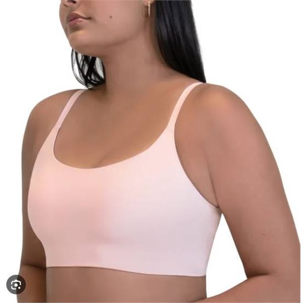 The Natural Seamless Lounge Bra XL In Light Pink