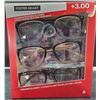 Image 1 : Foster Grant +3.00 Fashion Reading Glasses Set with 3 Pieces
