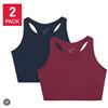 Image 1 : GapFit 2-Pack Tank Bra, Size L/G, Moisture-Wicking Design