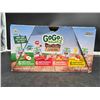 Image 2 : GoGo Squeez Organic Fruit Sauce, 24 Pouches Assorted Flavors, 2.16 kg
