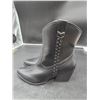 Image 3 : Dolce Vita Women’s Black Western Leather Boots, Size 7, Model 1883746