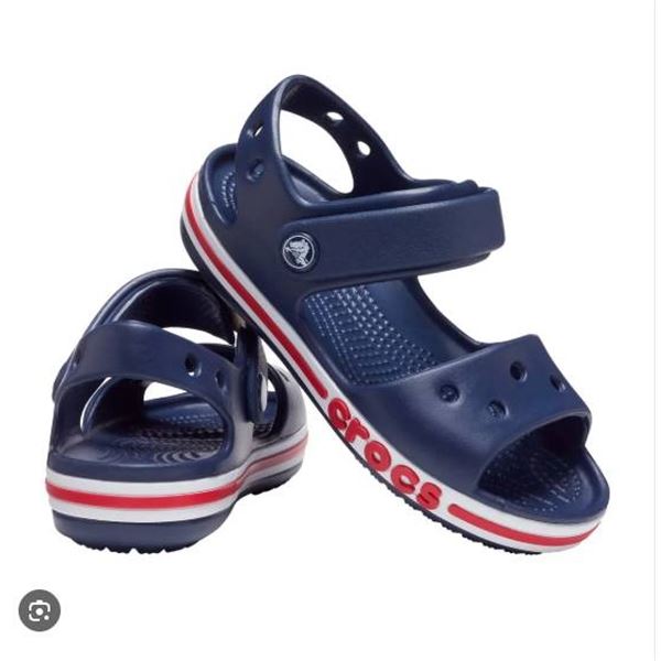 Crocs Sandals for Kids, Navy Blue – Size 8