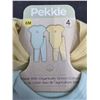 Image 2 : Pekkle 4-Piece Infant Clothing Set, 6M, 100% Organically Grown Cotton