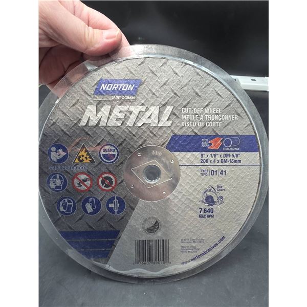 Norton Metal Cut-Off Wheel, 14-Inch Diameter