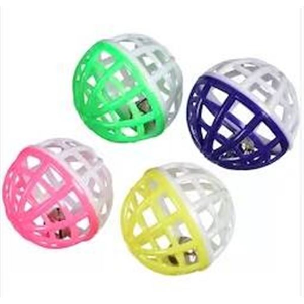 Catit Jingle Balls for Cats – 6x4pc