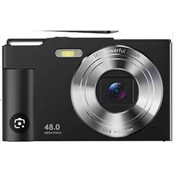 Digital Camera with 48.0 MP Resolution and 1080p Video