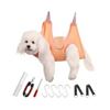 Image 1 : Guzekier Pet Dog Grooming Hammock with Clipper, Nail File, Comb, and Straps