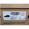 Image 3 : FitVille EasyTop Diabetic Boots WRDBVB1BKT8EW, Women’s US 8.5 W, Black