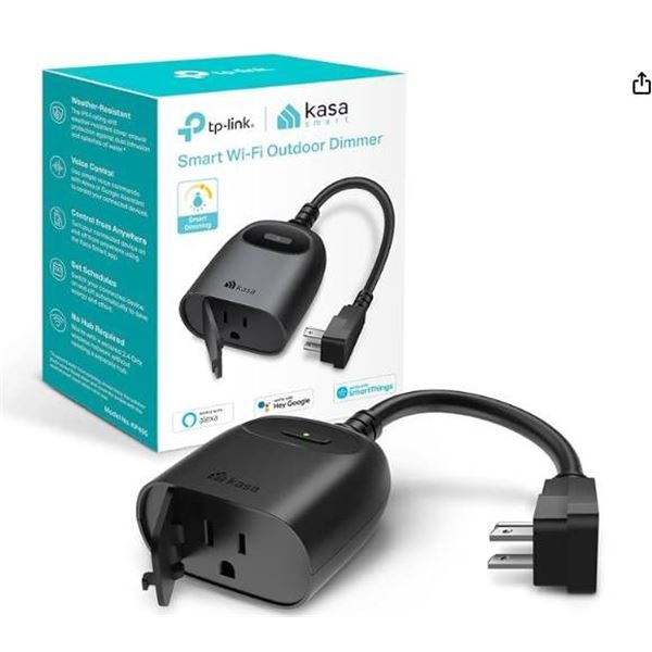 TP-Link Kasa KP405 Smart Wi-Fi Outdoor Dimmer