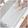 Image 1 : HITSLAM Bath Mat for Tub, Non Slip Bathtub Mat, 101x40cm