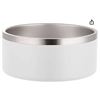 Image 1 : Stainless Steel Pet Bowl for Dogs and Cats in Multiple Colors