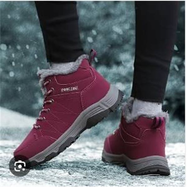 Pamexco Women’s Outdoor Boots, Red, QC620-Hang-42