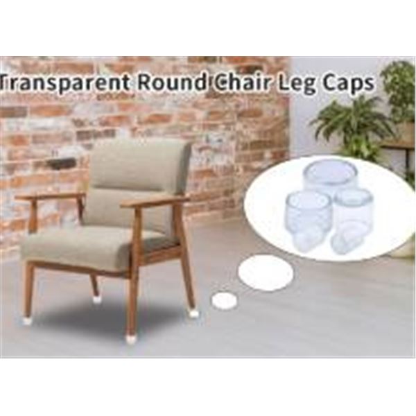 Furniture Leg Floor Protectors with No-Scratch Design 24 pc