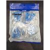 Image 2 : VCE 25 Pack Inline Jack Insert, UTP, Blue, Model M226BL-25P-CA