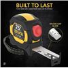 Image 1 : Lexvion LX-203 25Ft/7.5M Autolock Tape Measure with Fractional Scale