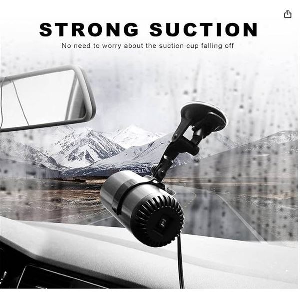 MJ509B 12V Auto Heater Fan with 150W Power Rating