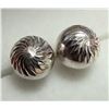 Image 2 : $30, SILVER BALL EARRING, retail value $30
