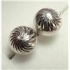 Image 3 : $30, SILVER BALL EARRING, retail value $30