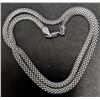 Image 1 : $110, SILVER(7.44g), CHAIN 17", retail value $110