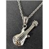 Image 2 : $55, SILVER(2.93g), DIAMOND "FIRST LABEL" (0.005ct)NECKLACE 16", retail value $55